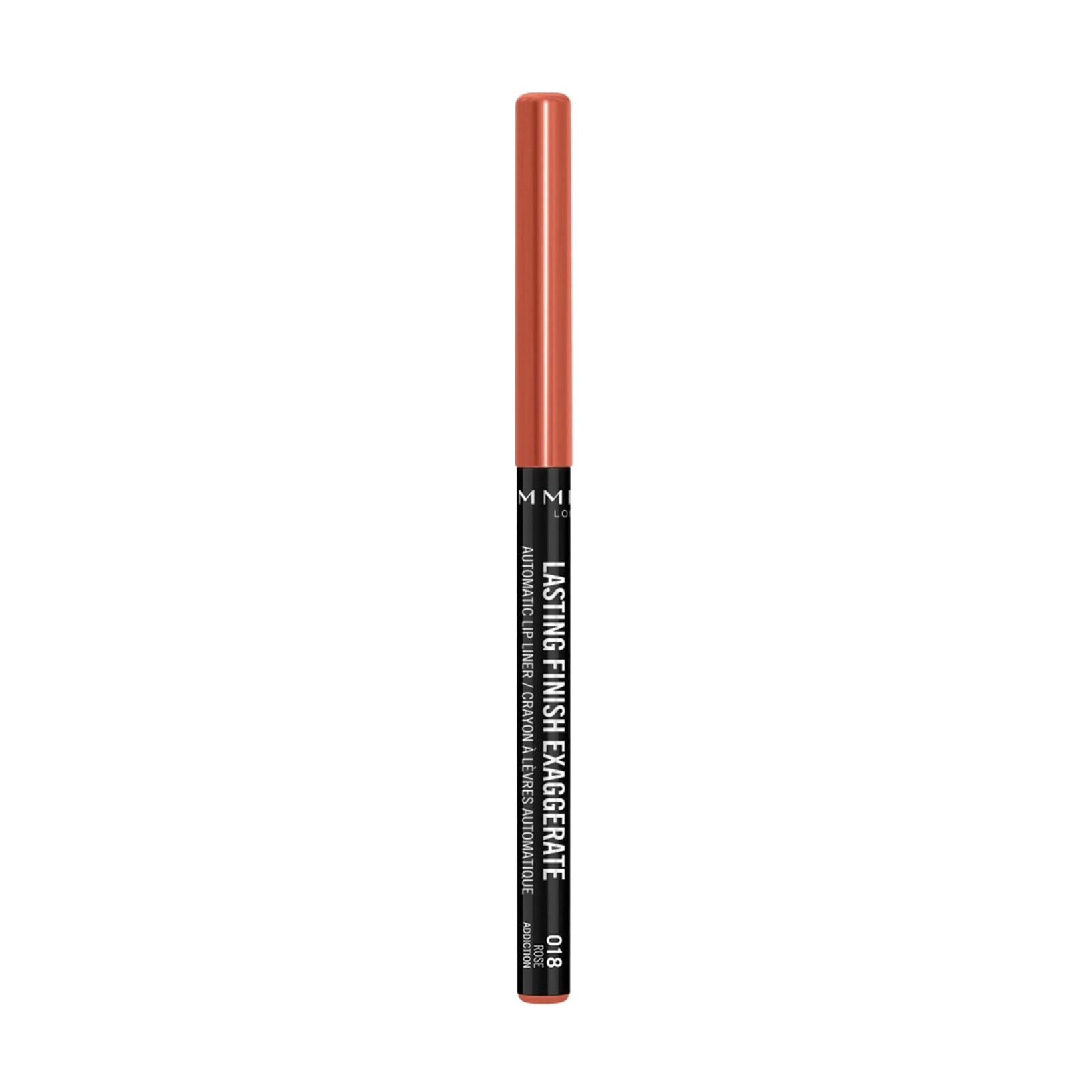 Автоматичний олівець для губ Rimmel Lasting Finish Exaggerate 018 Rose Addiction, 0.35 г